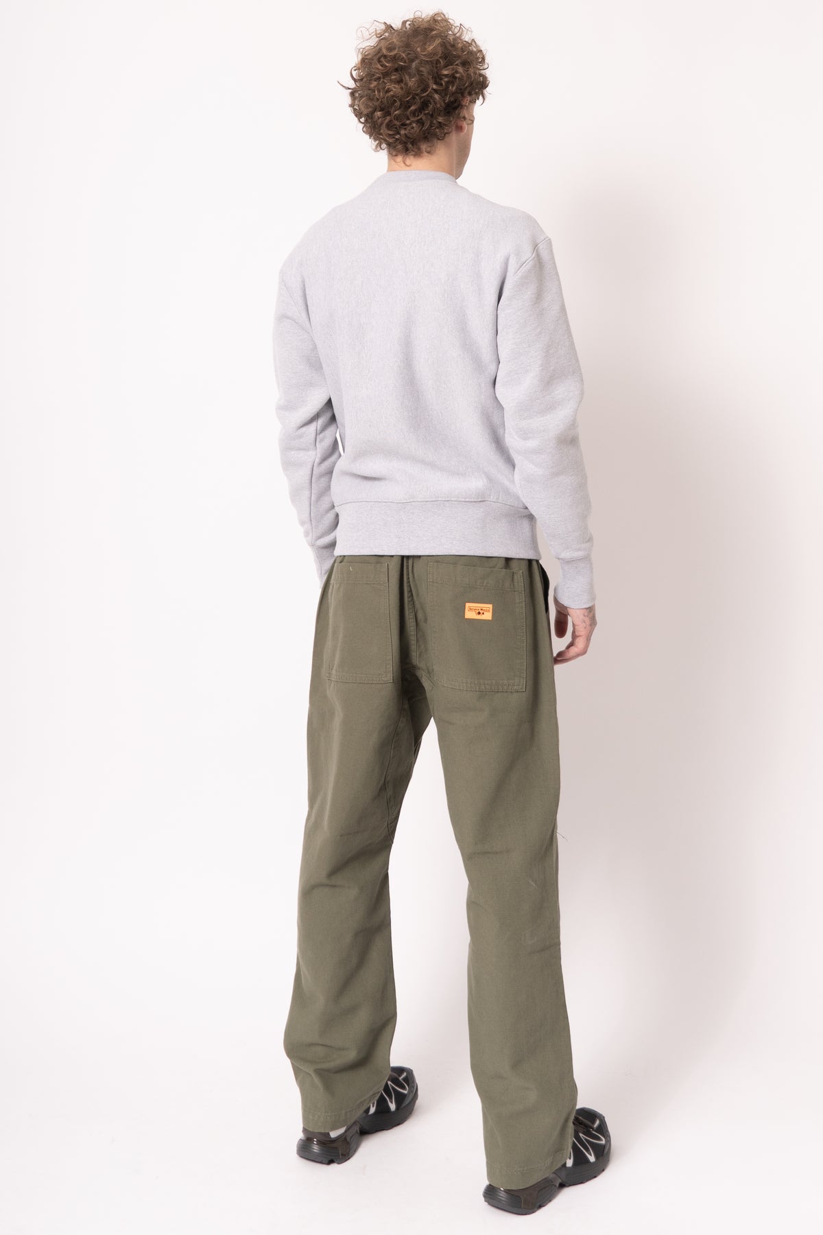 Double Vision Crewneck Heather Grey