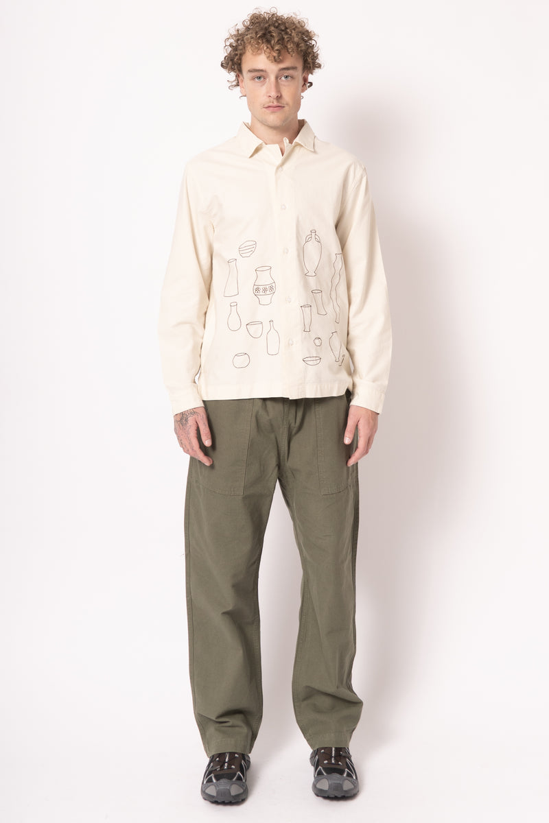 Ceramic Resort Shirt Off White