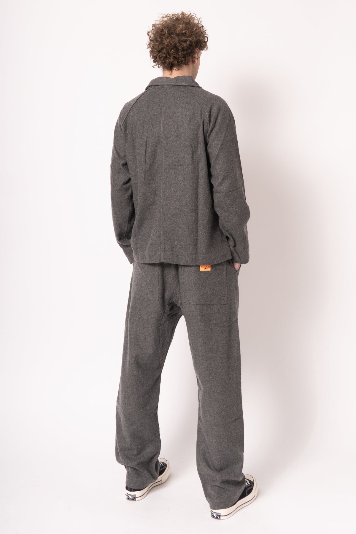 Flannel Overshirt Charcoal