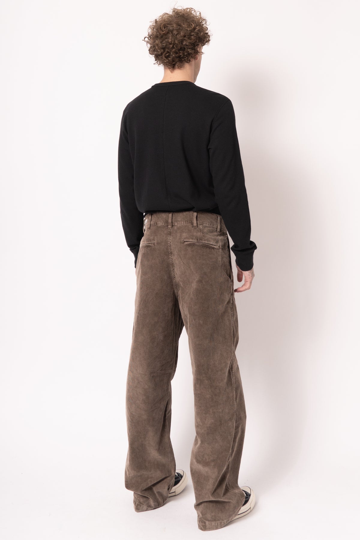 Wide Chino Cord Old Brown
