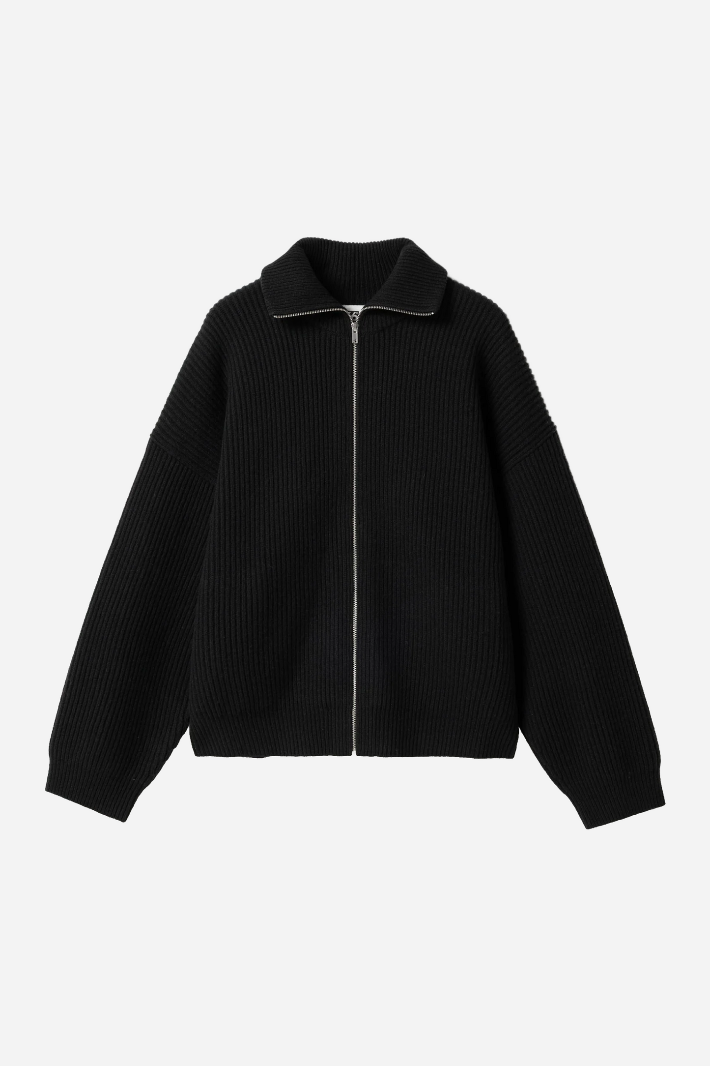 Vonarstraeti Zipped Sweater Sort