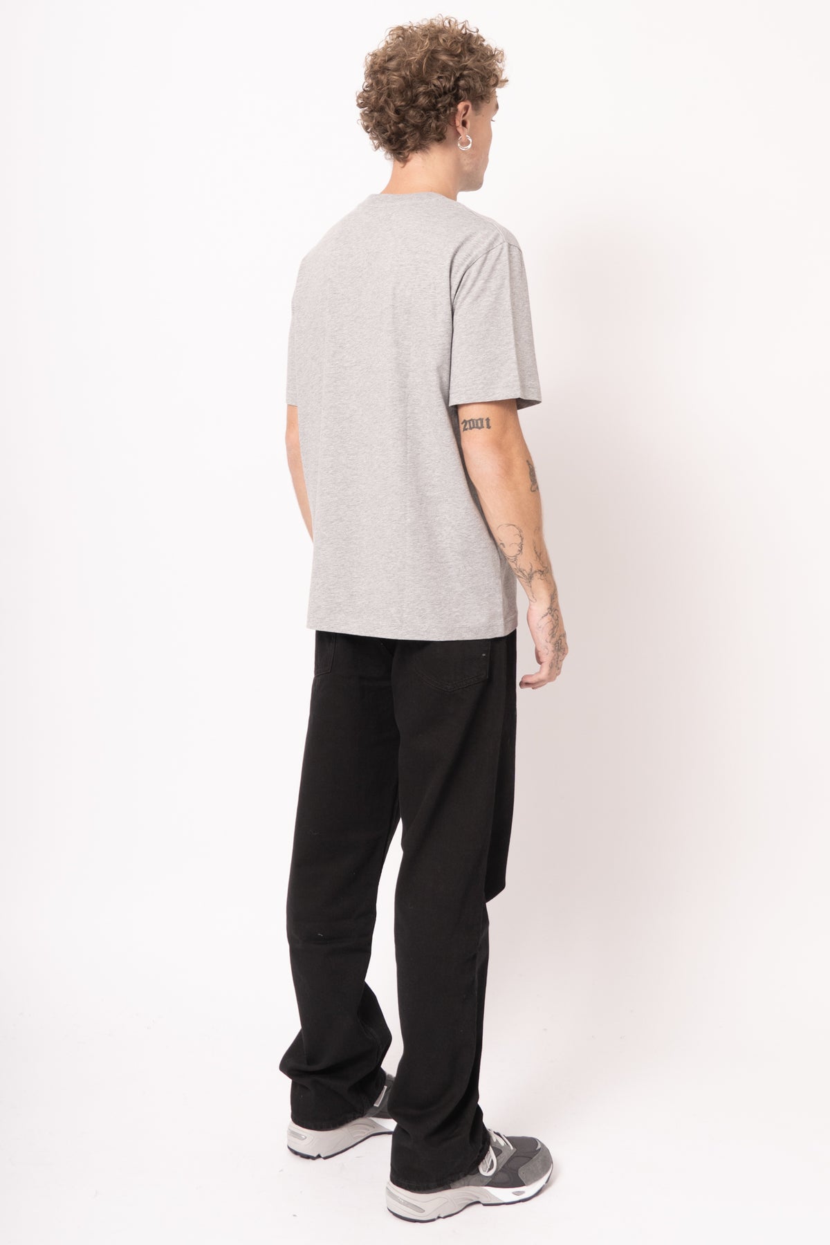 T-Shirt Transmission Gris Chiné
