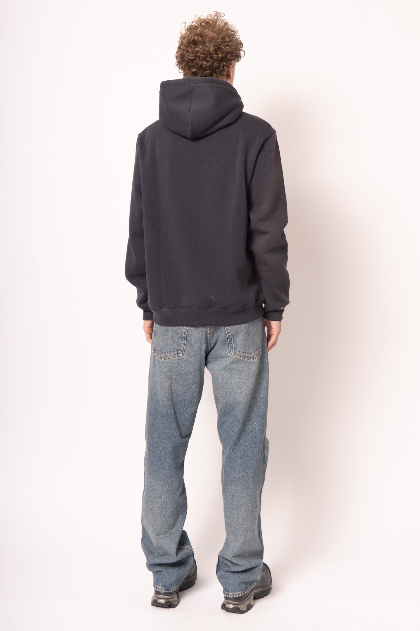 Noahst Logo Sweatshirt Navy Sky