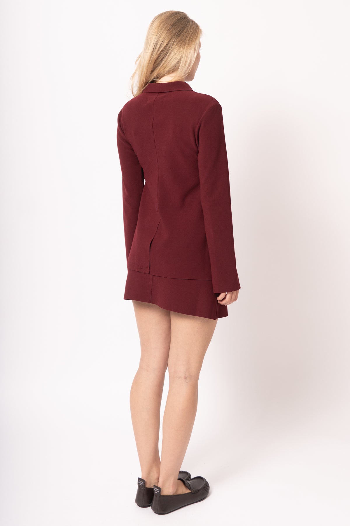 Lay2 Fitted Shirt Burgundy