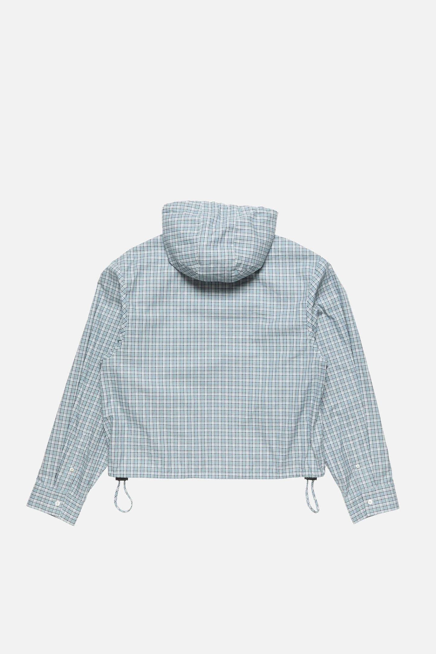 Striped Cotton Jacket Blue White