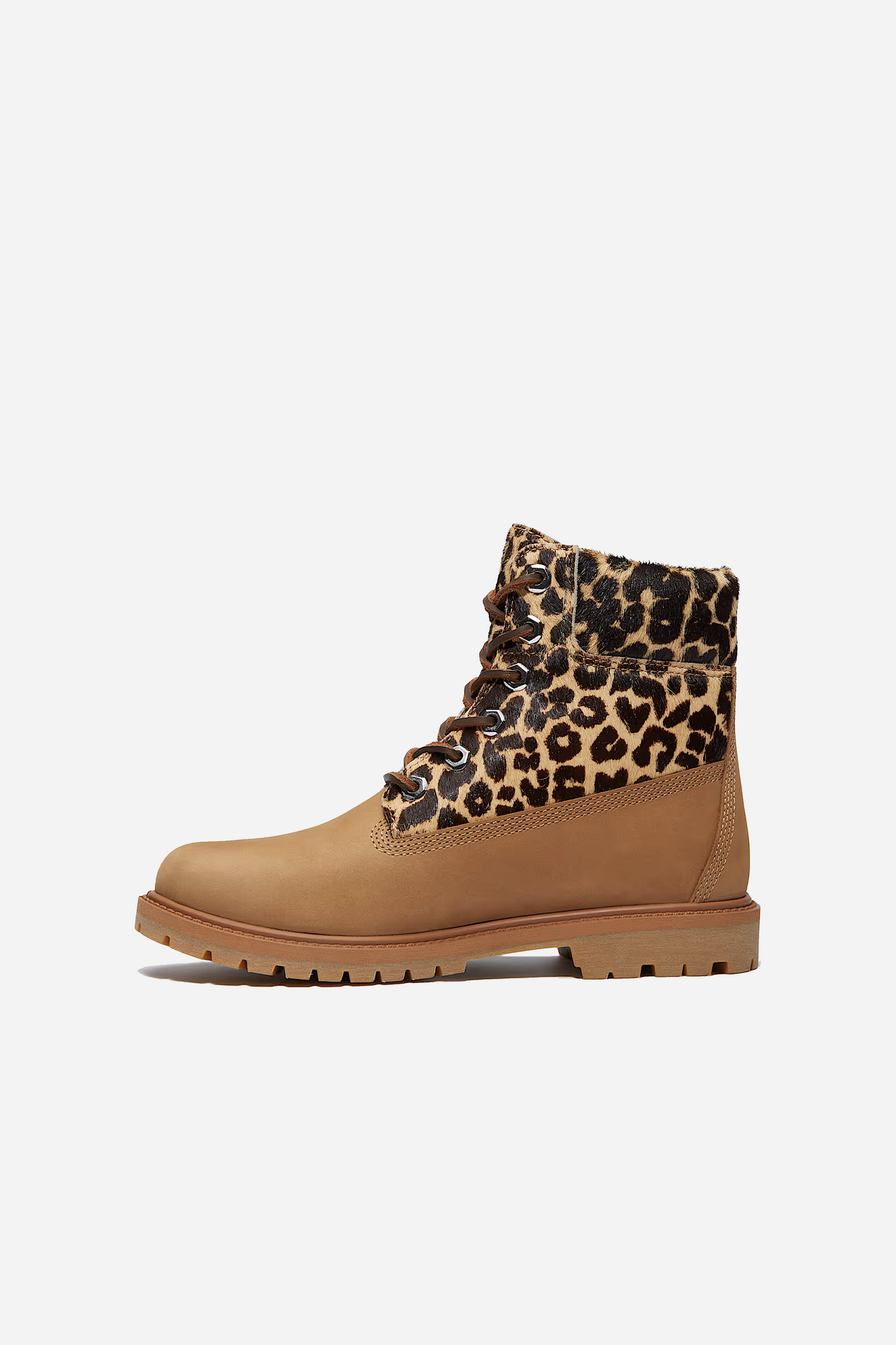 6 Inch Lace Up Boot Medium Beige Nubuck