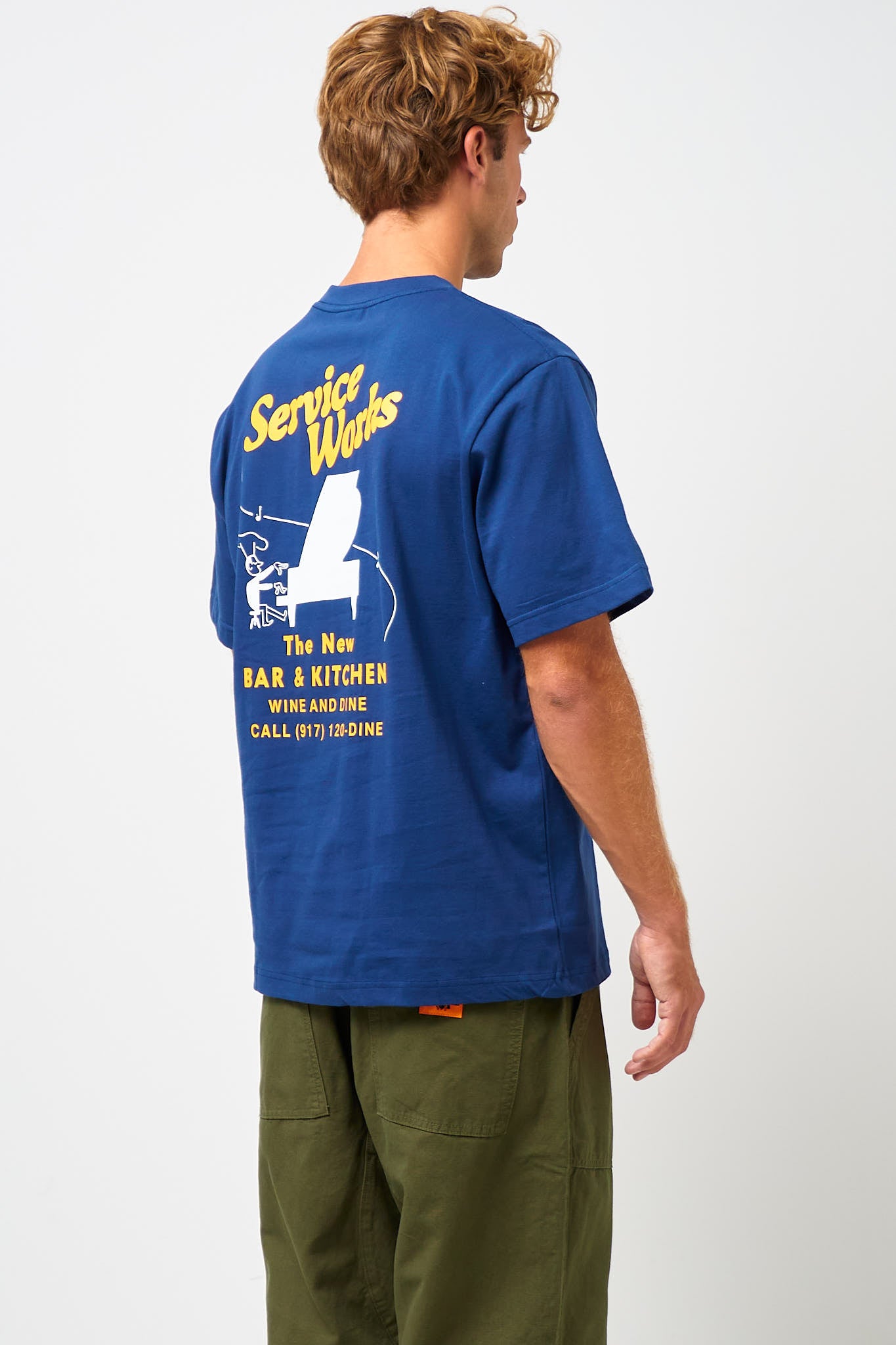 Bar + Kitchen Tee Navy