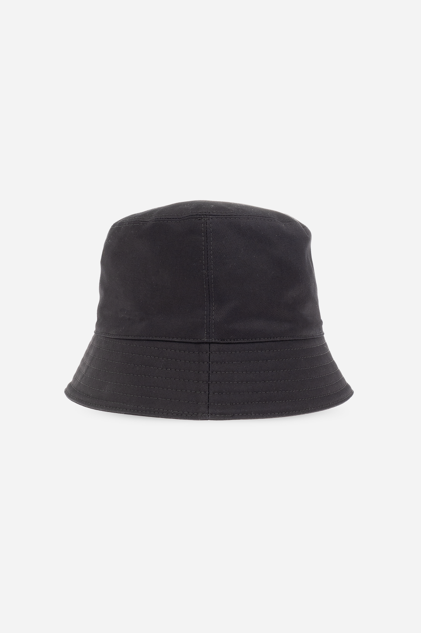 Bucket Hat Embroidered Logo Black