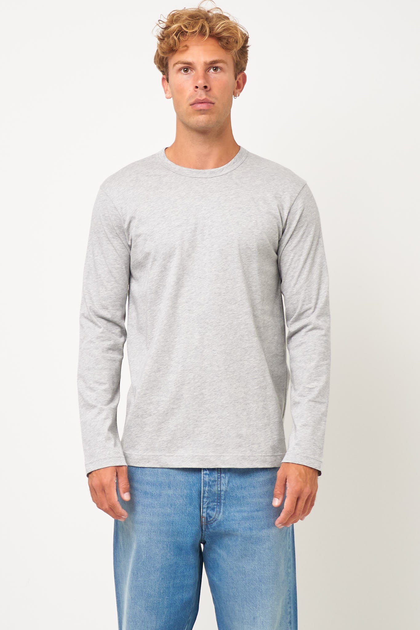 Comme des Garçons SHIRT CDG Forever L/S T-Shirt Top Grey – STRØM