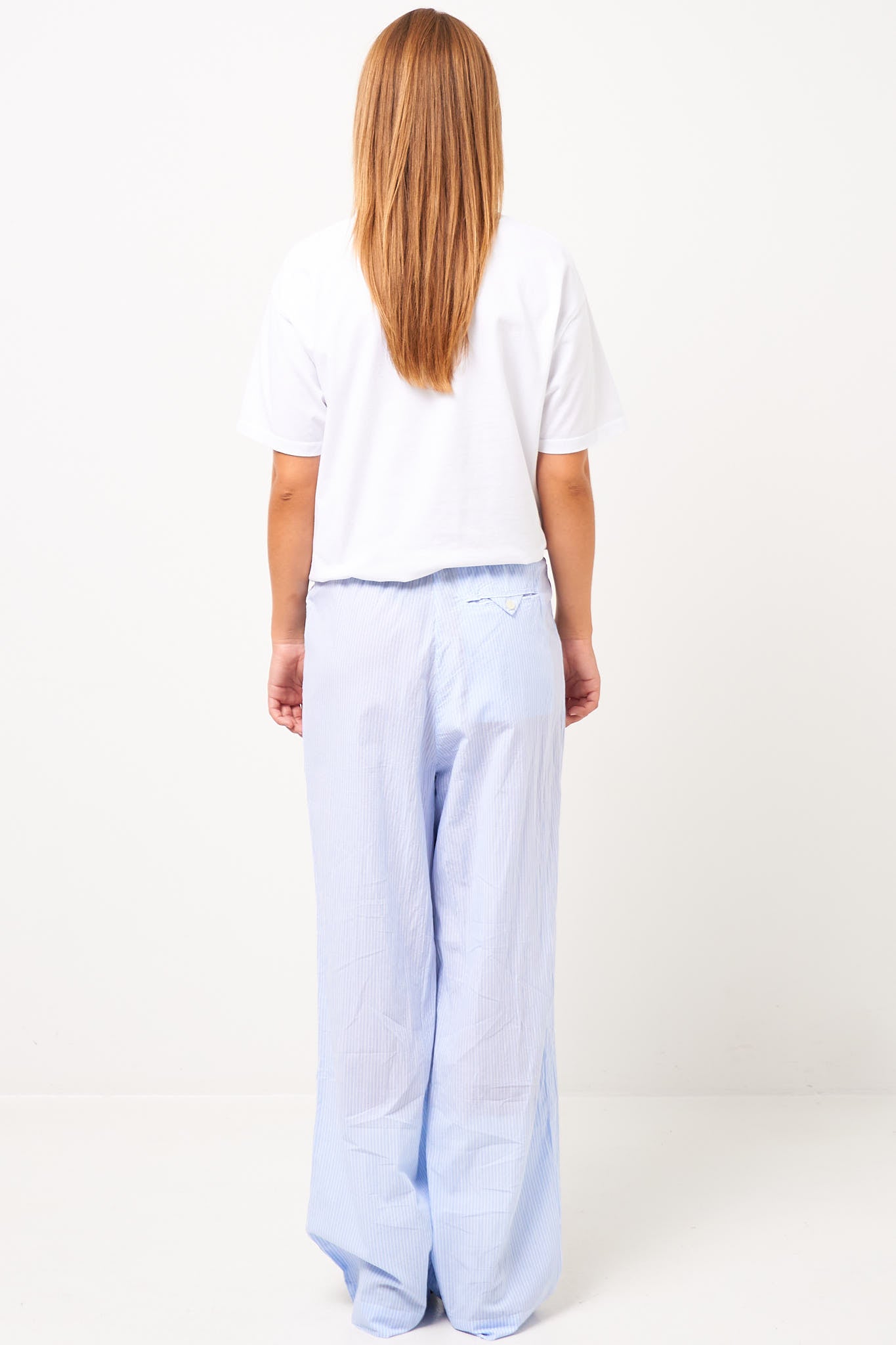 Eluabird Pants Blue Stripe