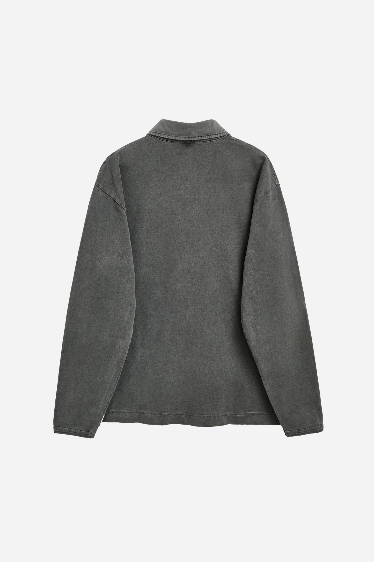 Heavy Jersey Rugby Polo Faded Black