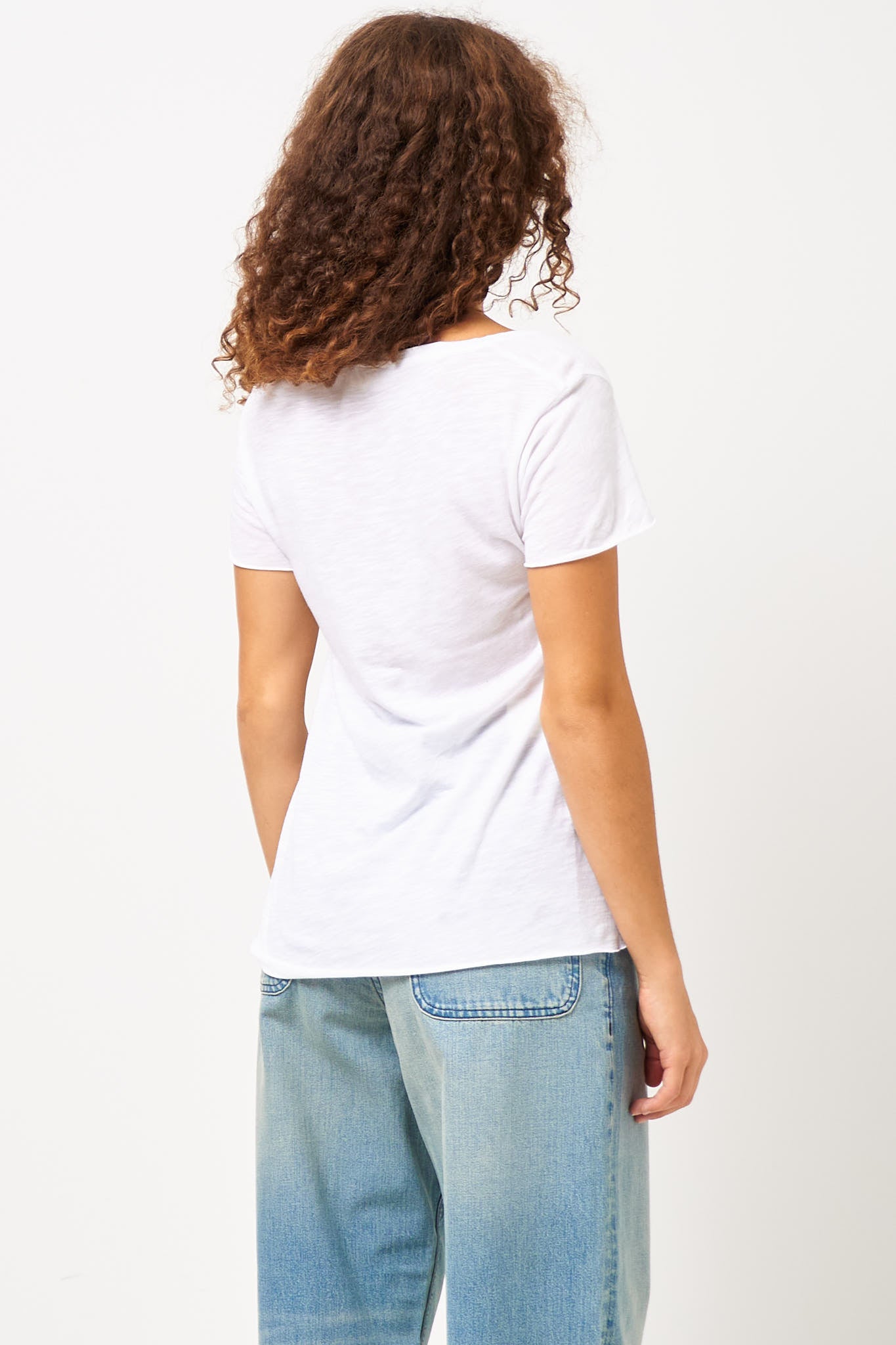 Jacksonville V-neck T-shirt White