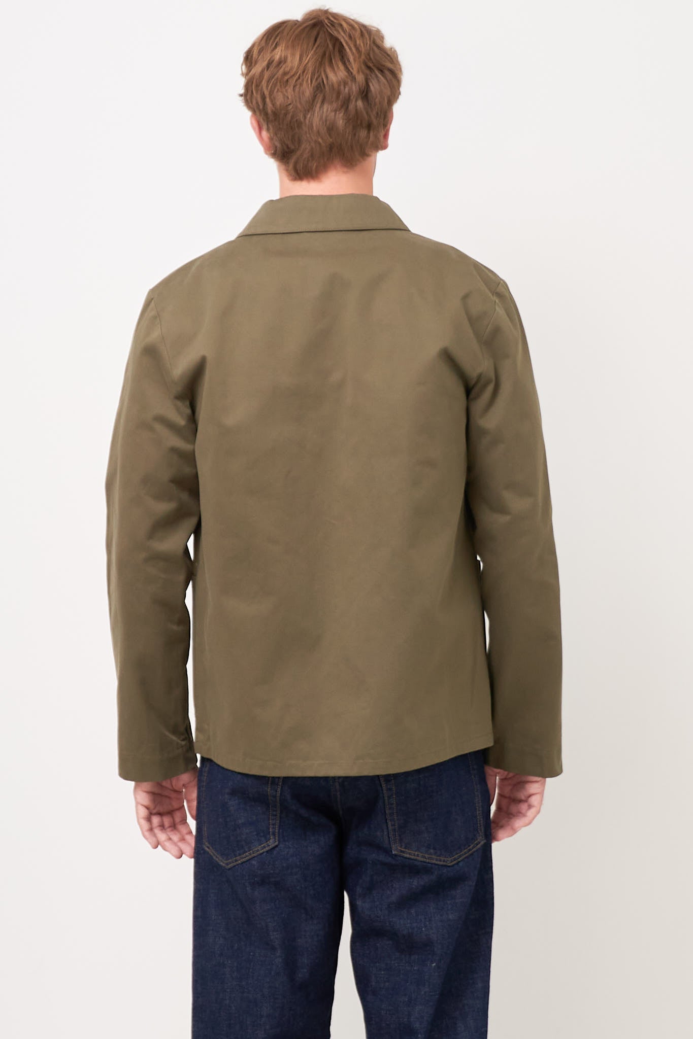 Kerlouan Brodée Jacket Kaki Militaire