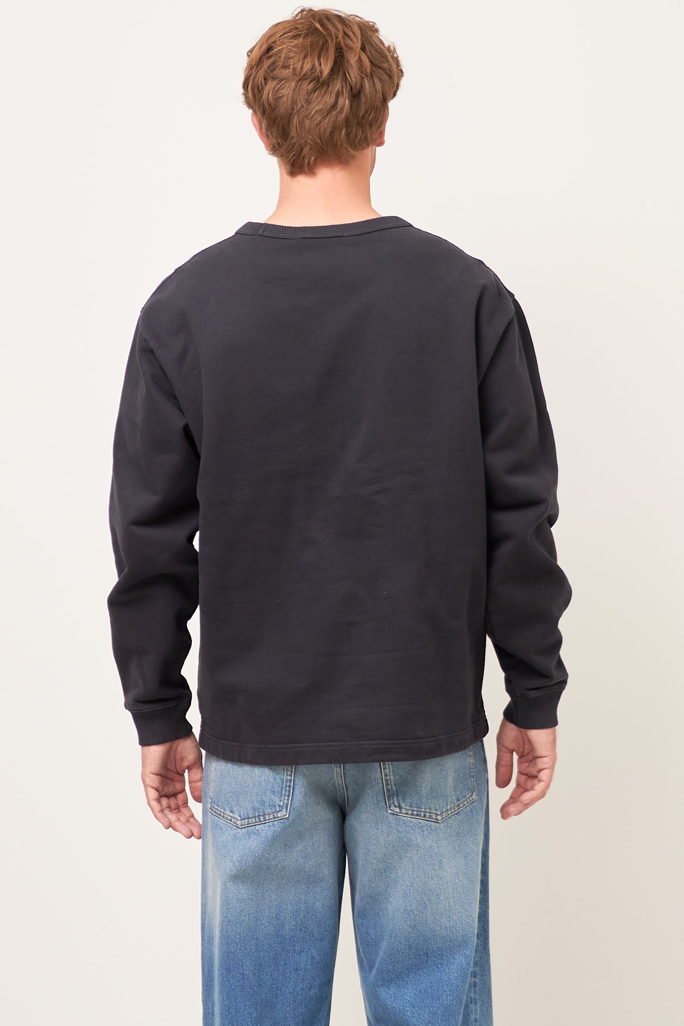 Logo Stamp Sweater Black