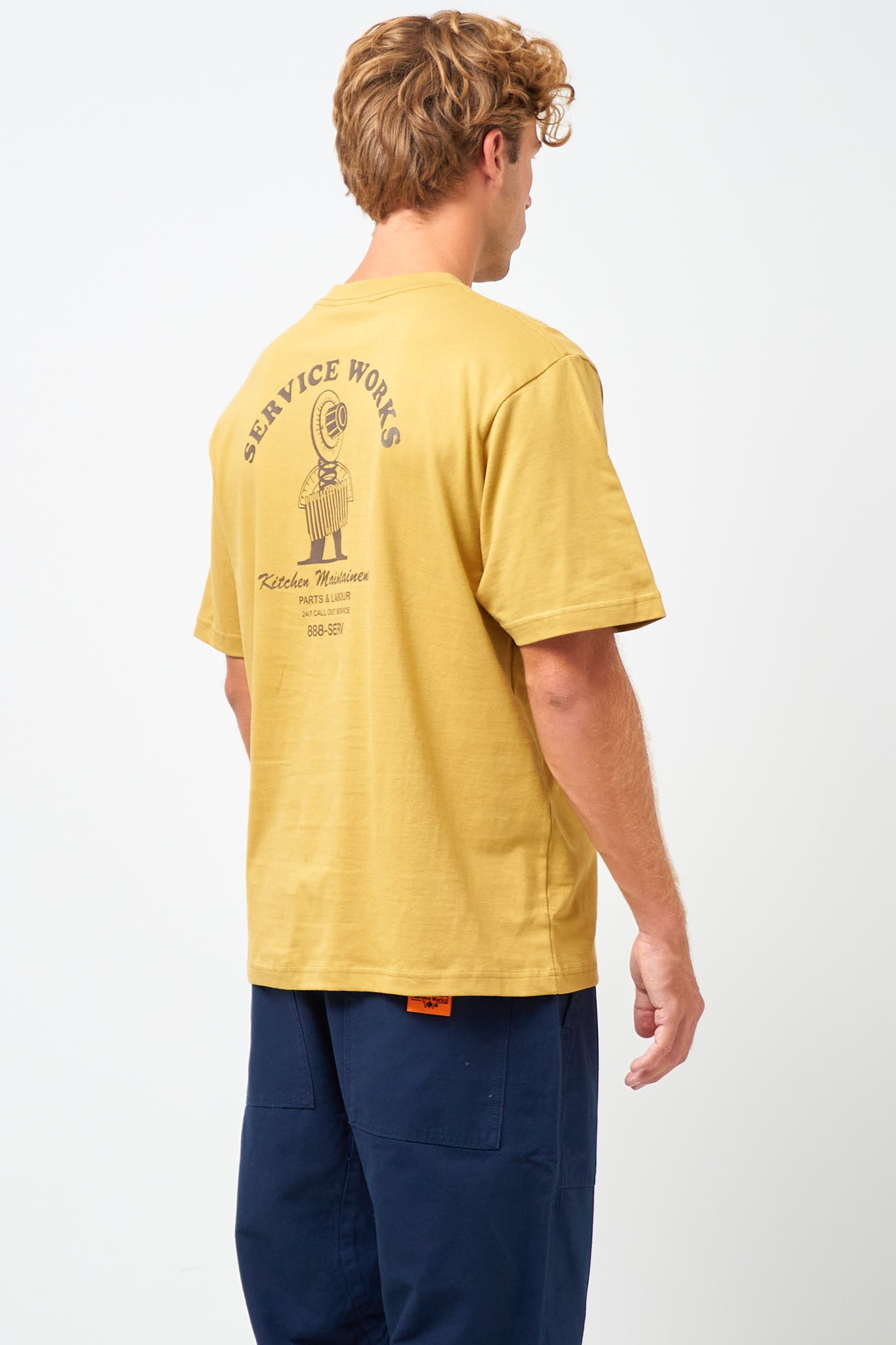 Maintenance Tee Mustard