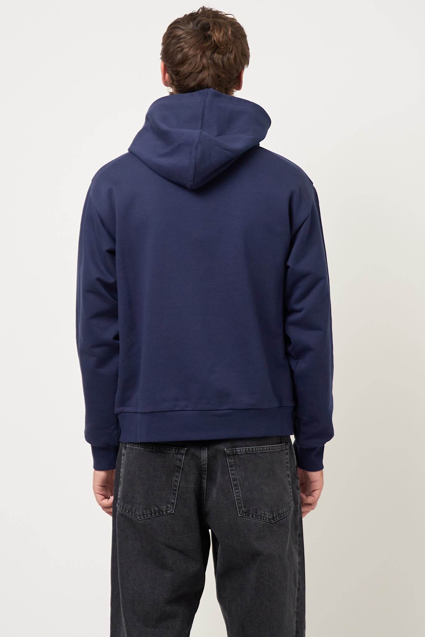 Marni Logo Hoodie Blue Kyanite