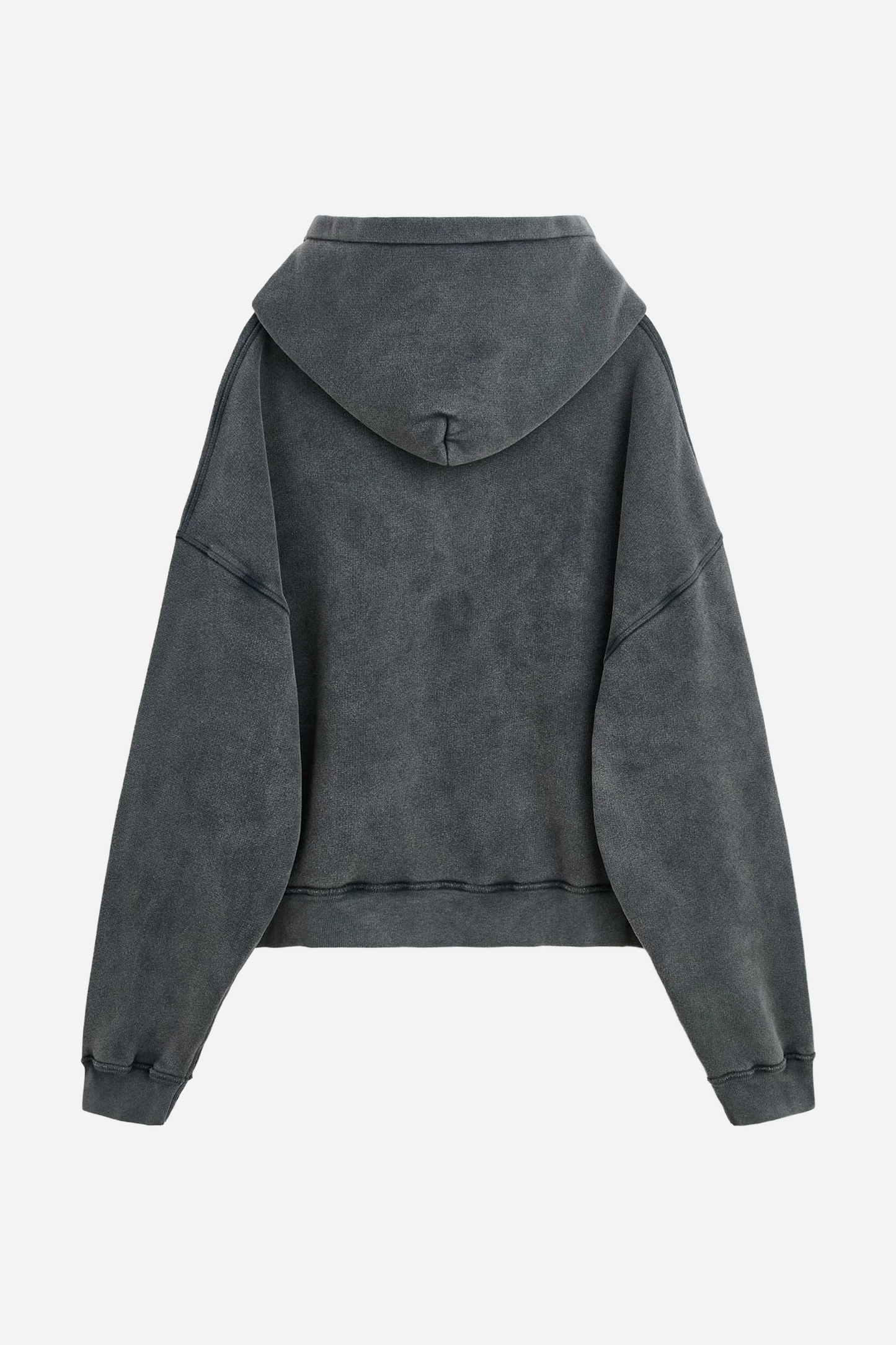 Hood Sweat Antracite Washed