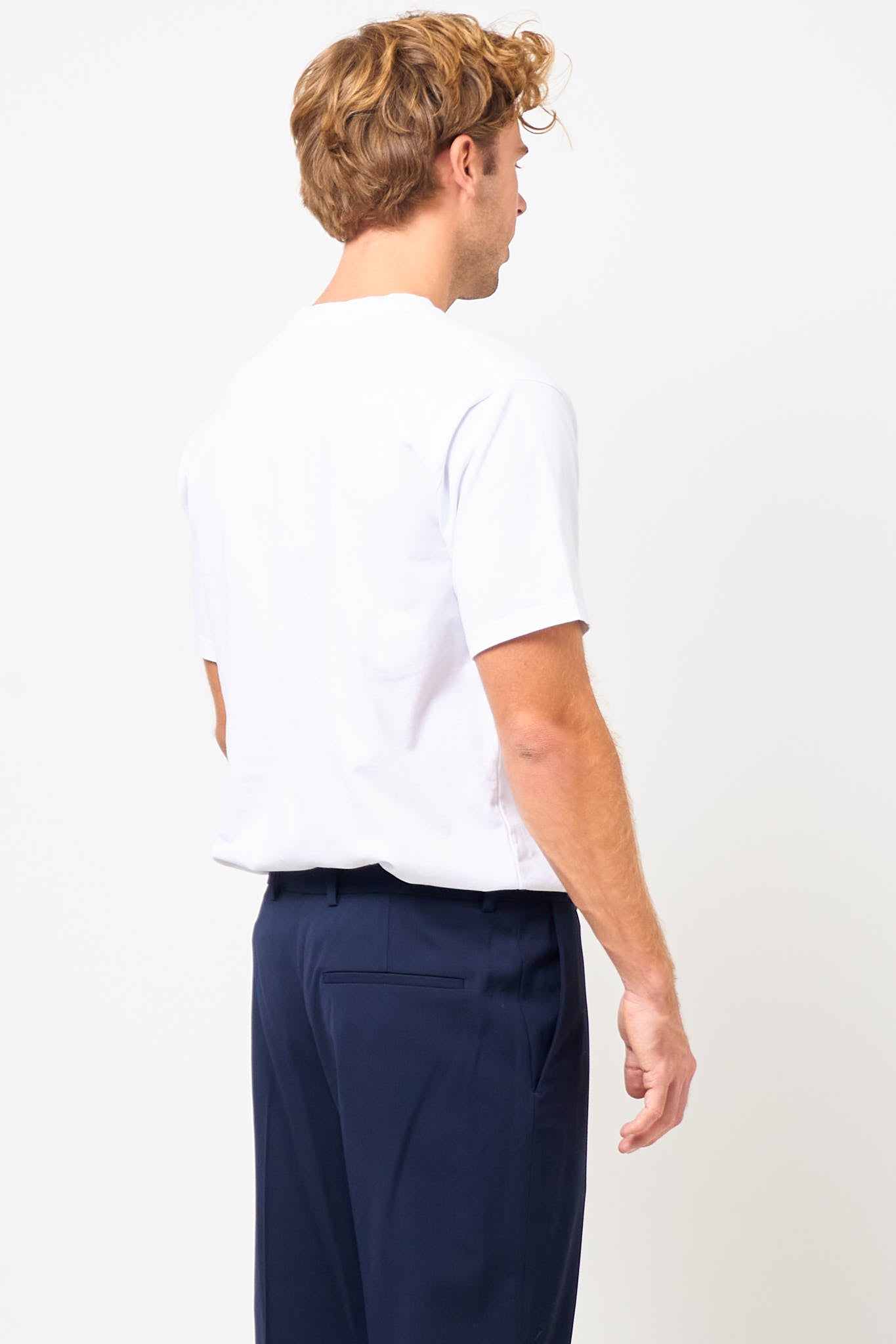 Tailored Trousers Navy