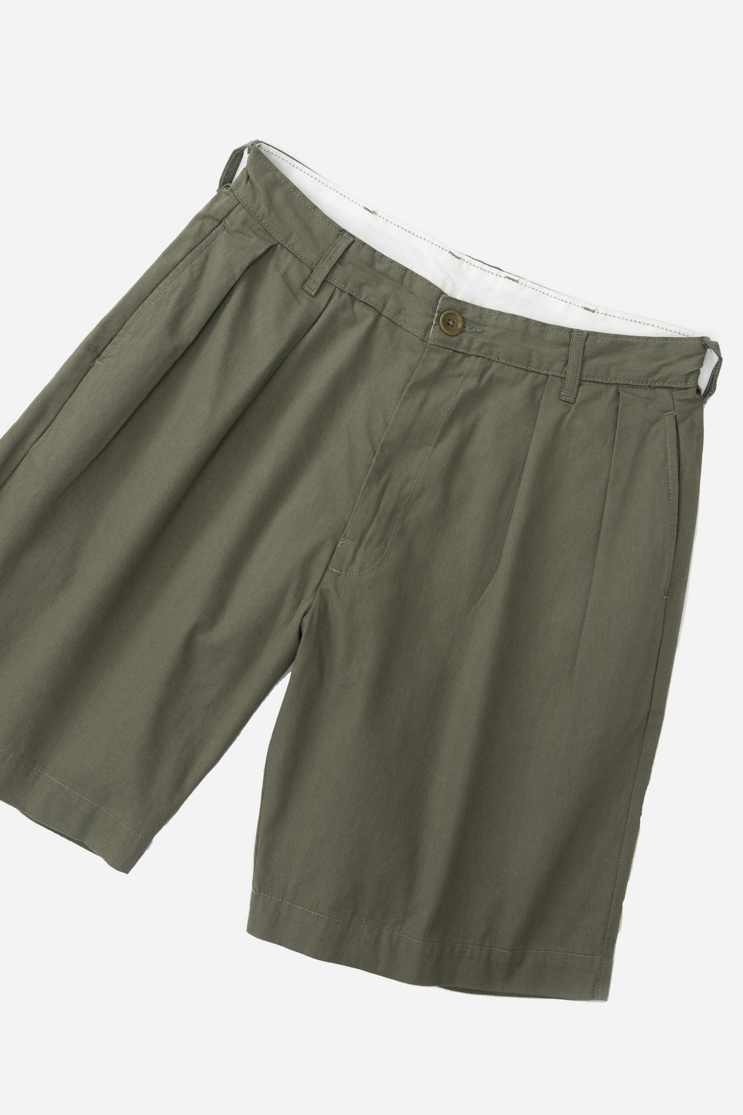 Twill Party Timer Shorts Olive