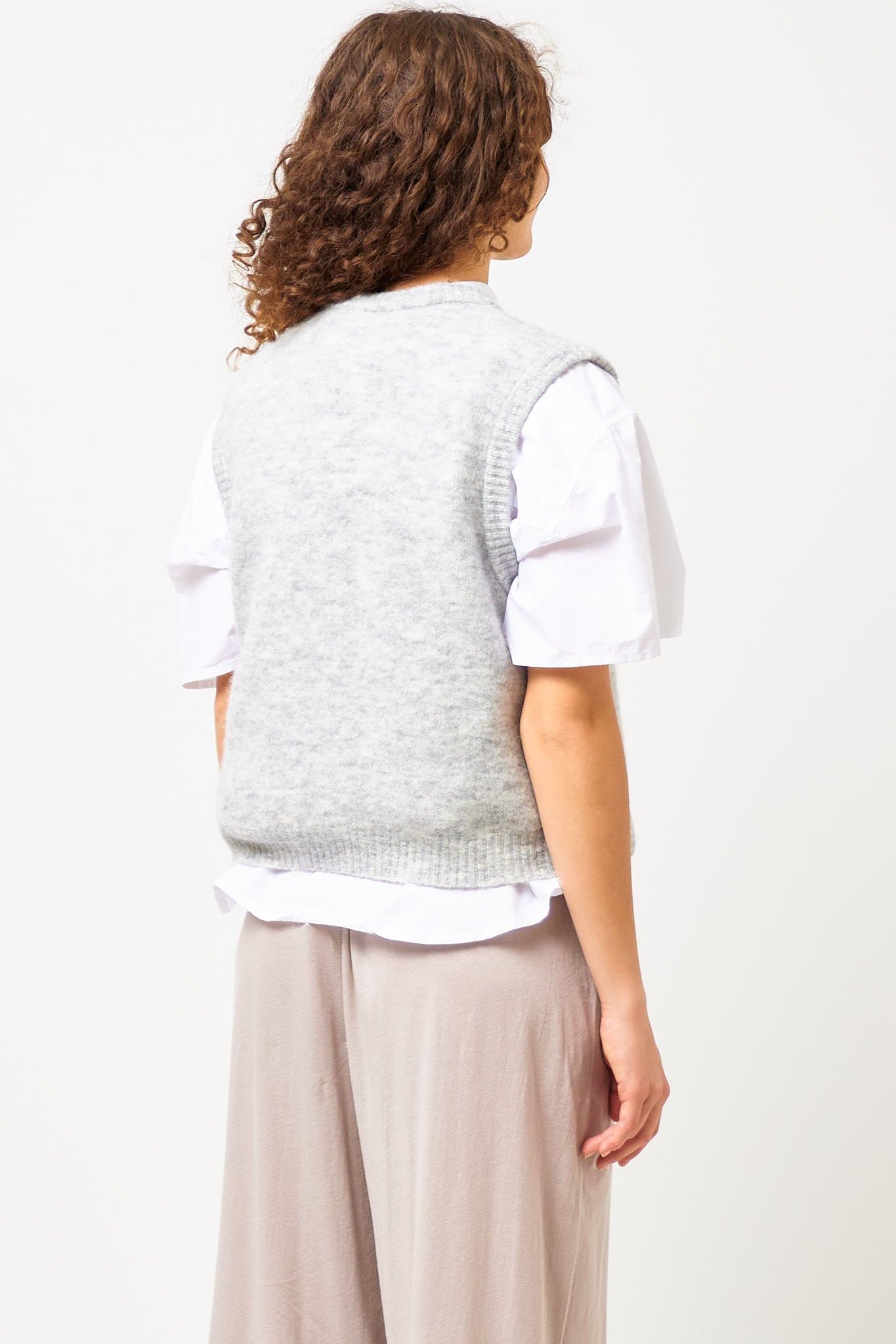 Vitow Jumper Grey Melange