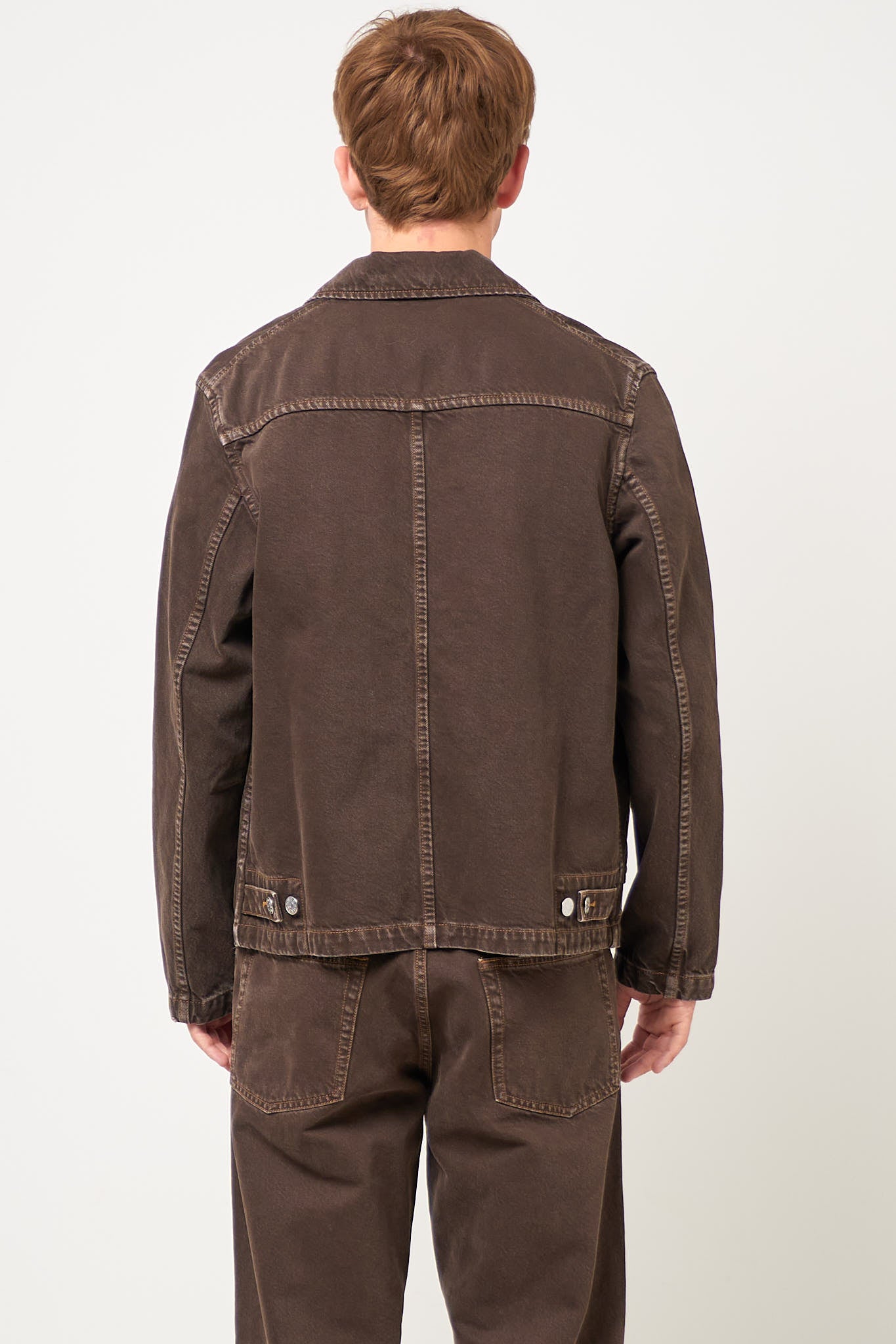 Worker Jacket Vintage Brown