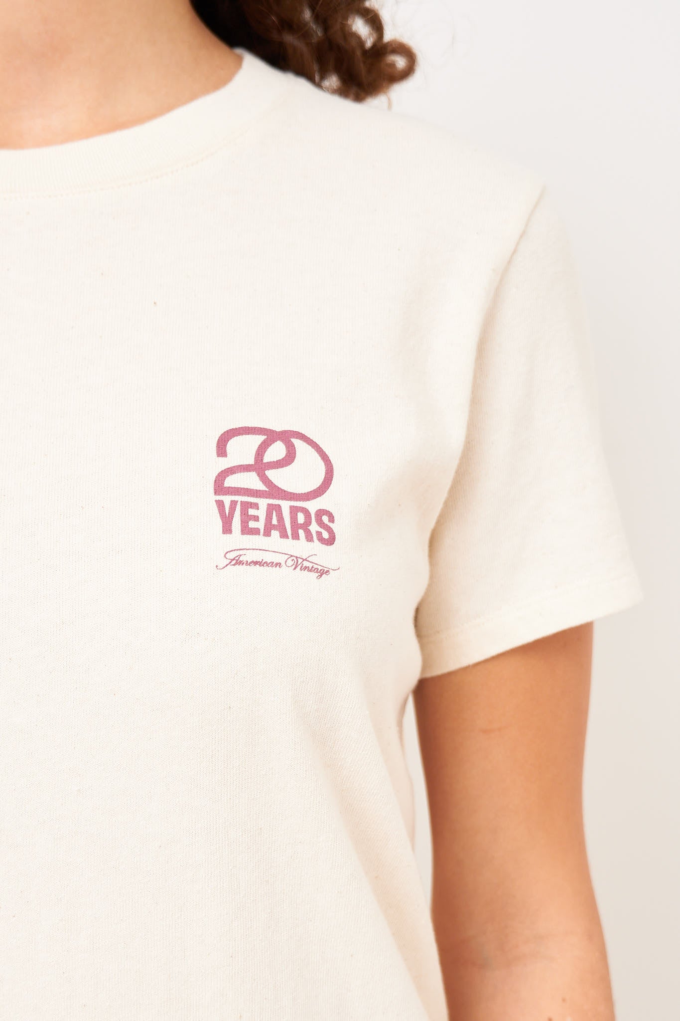 Ykobow 20 Years T-Shirt Ecru