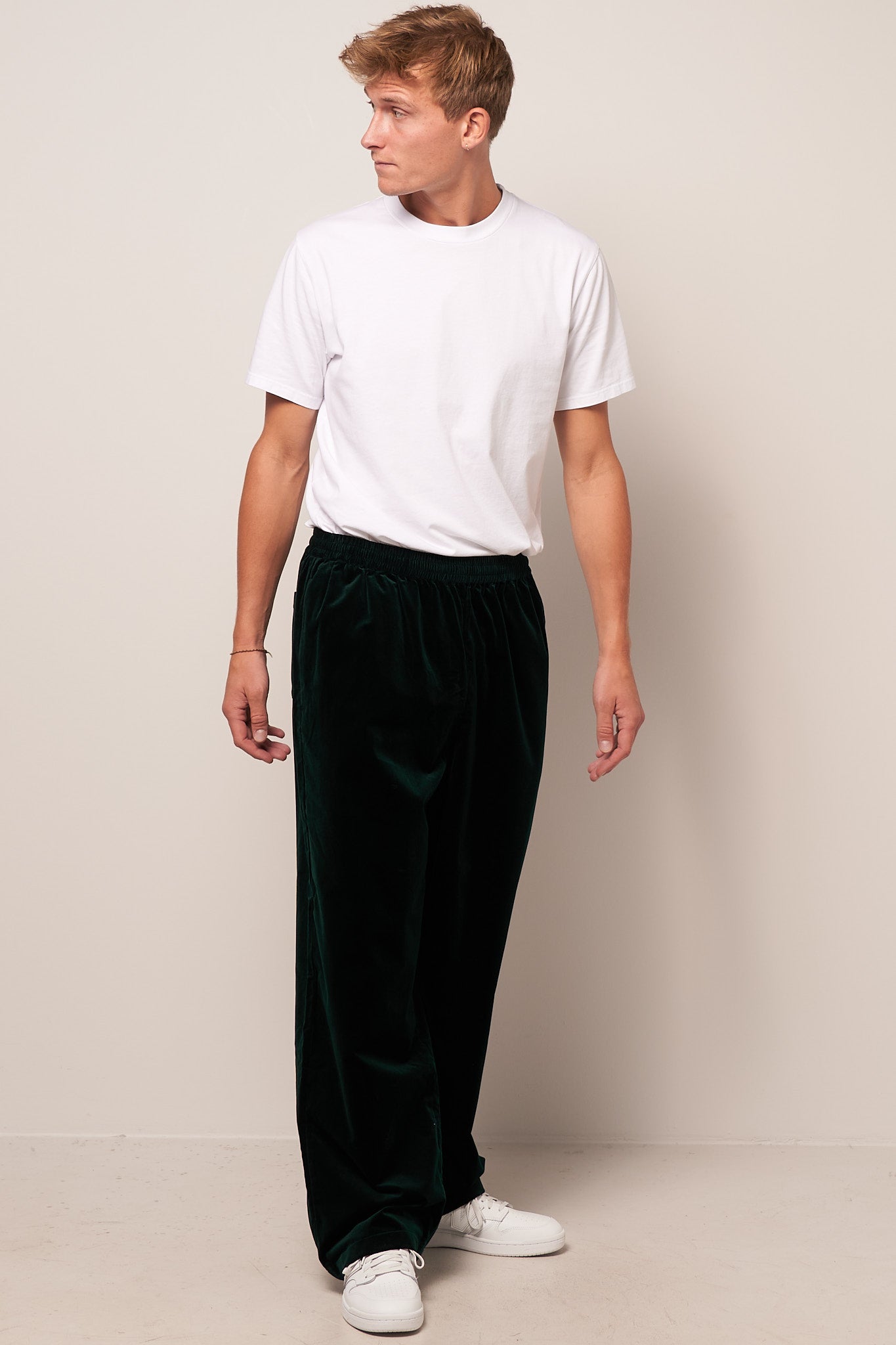 Acne Studios - Velvet Trousers Dark Green