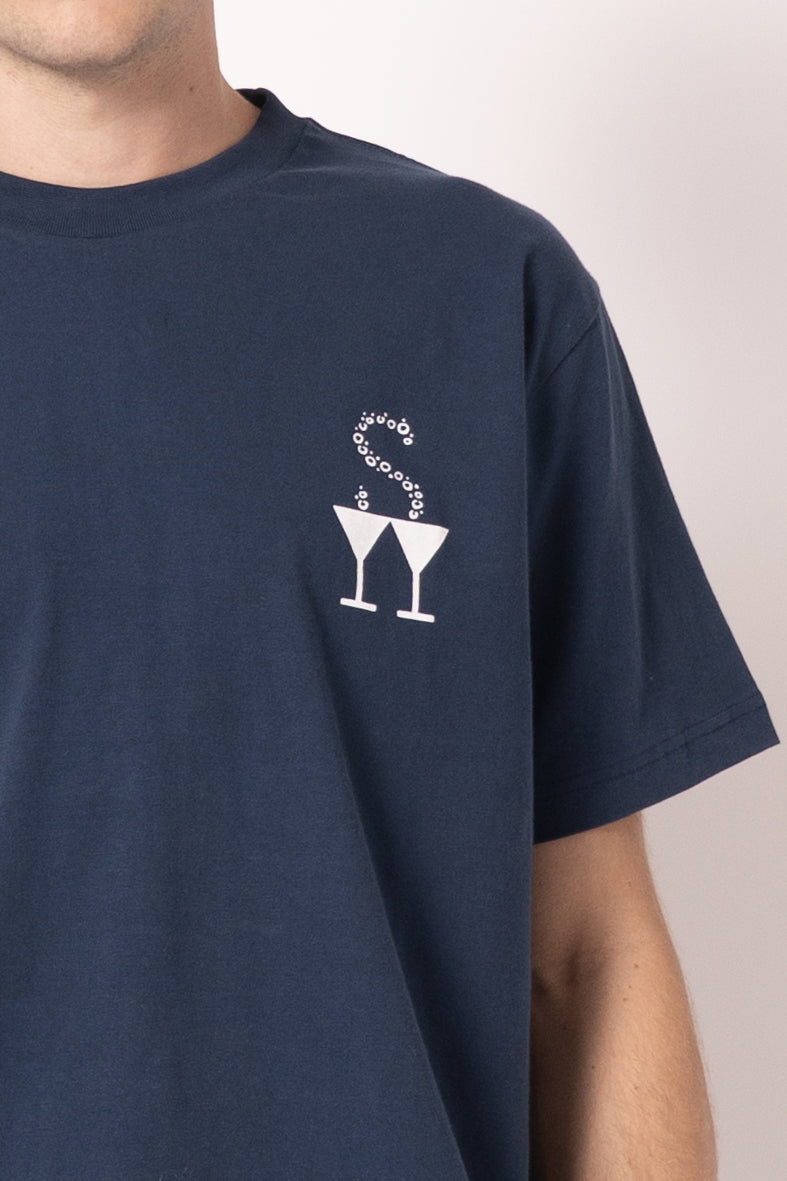 Martini Tee Navy
