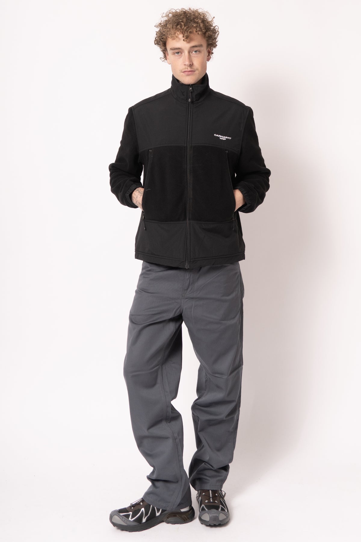 Edmore Jacket Black White