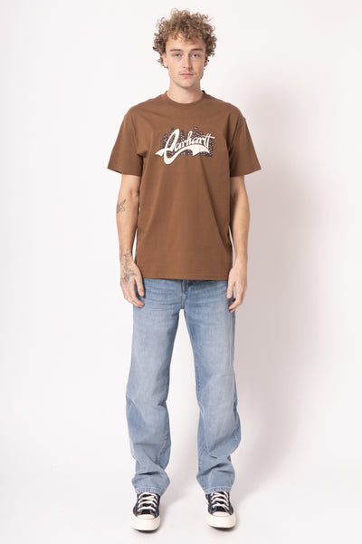 S/S Boogie Night T-Shirt WIP H Brown