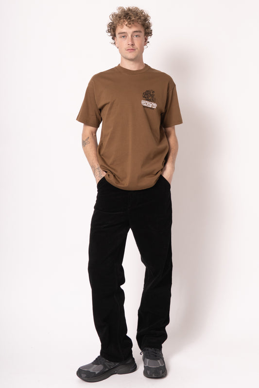 S/S Hot Rat T-Shirt Brown