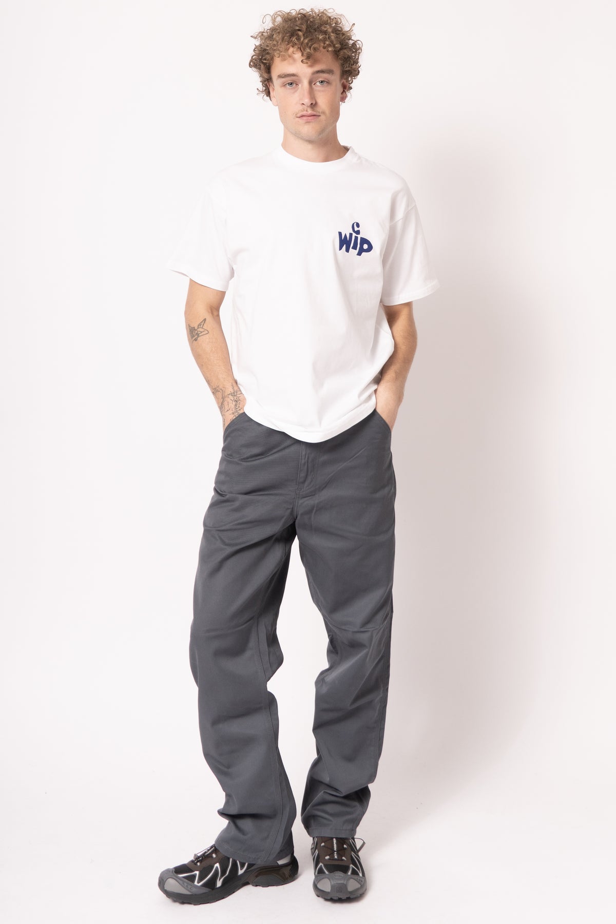 S/S Cutout T-Shirt White