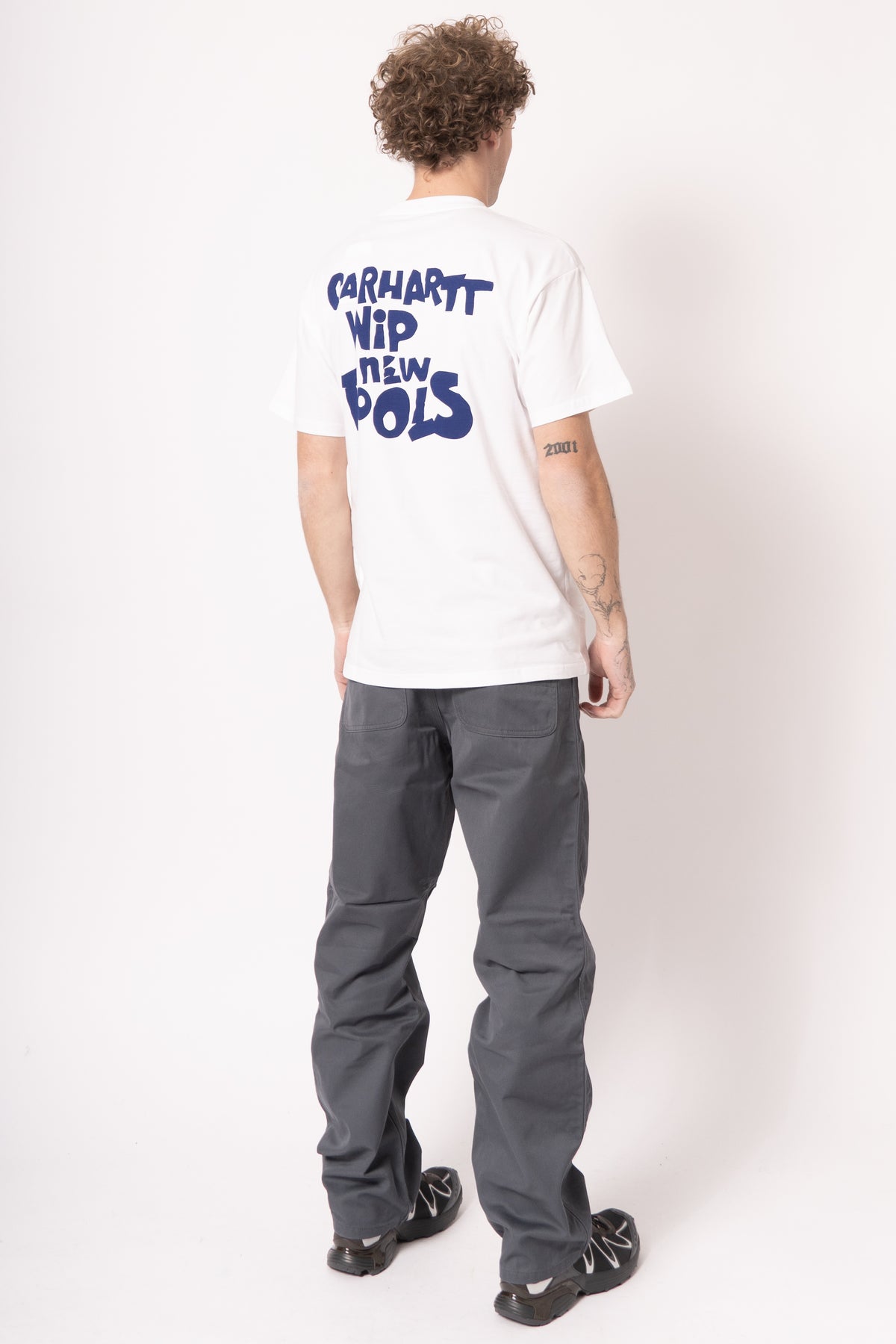 S/S Cutout T-Shirt White