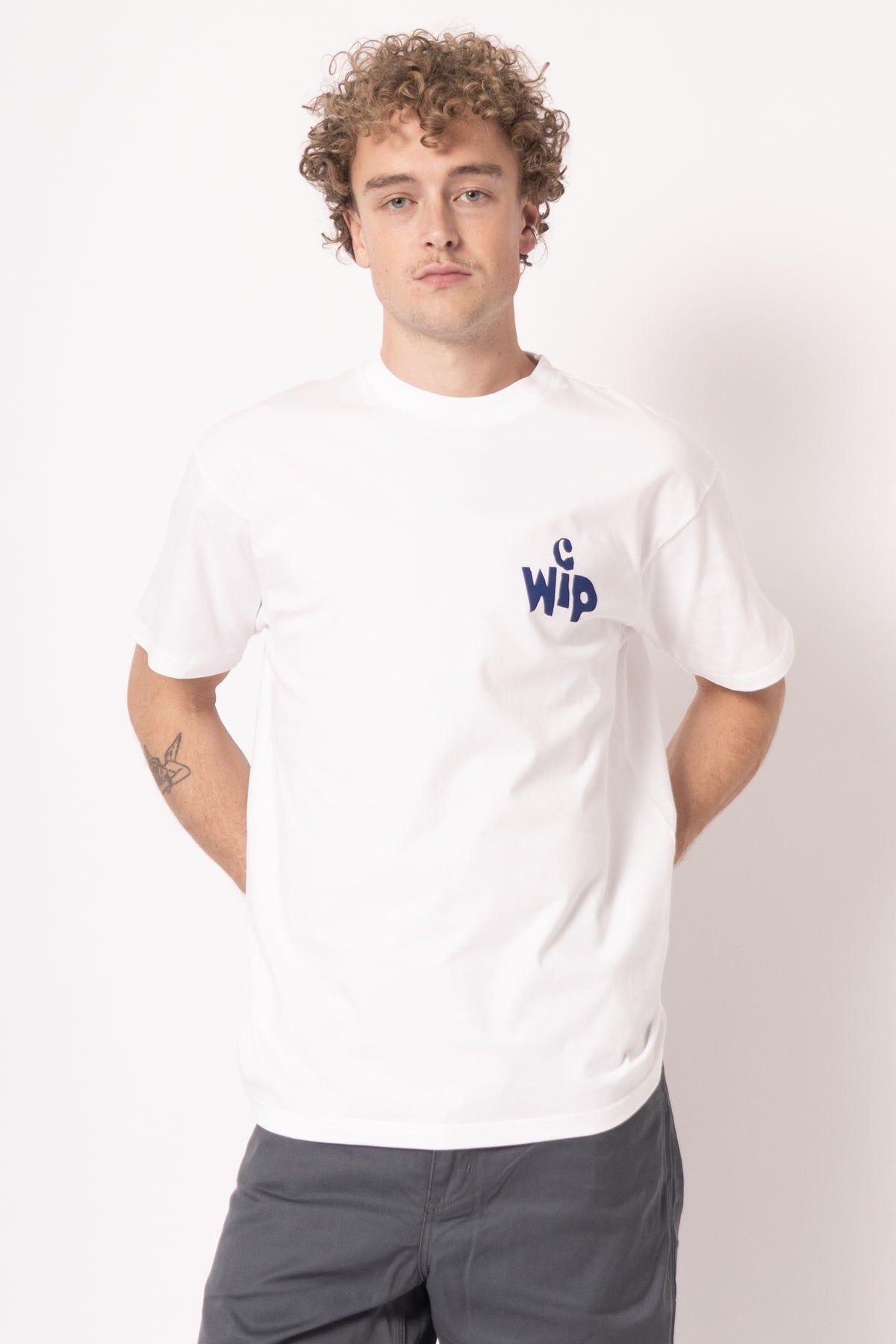 S/S Cutout T-Shirt White