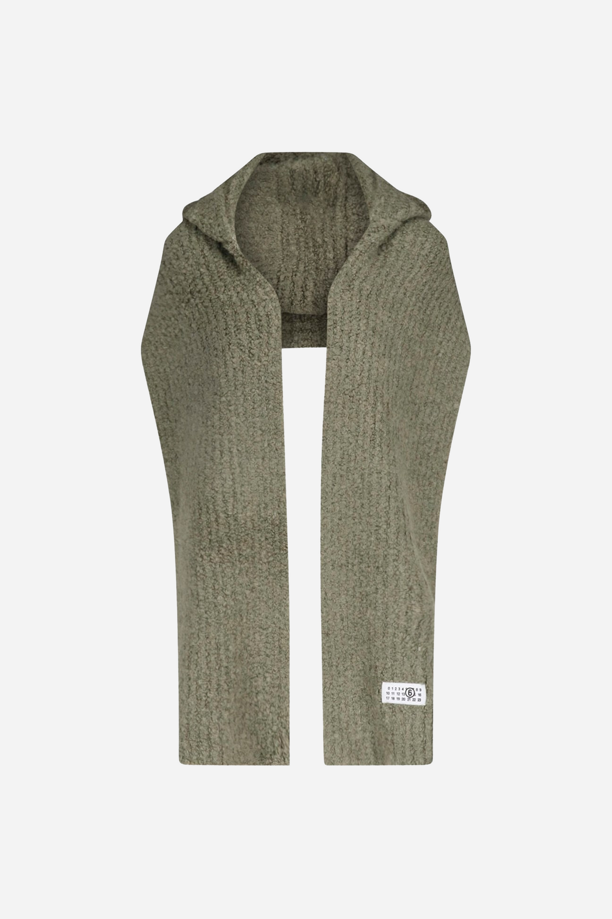 Hooded Scarf Green