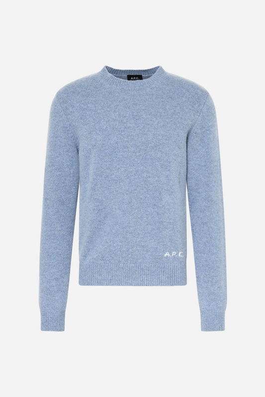 Edmond Wool Knitted Sweater Blue