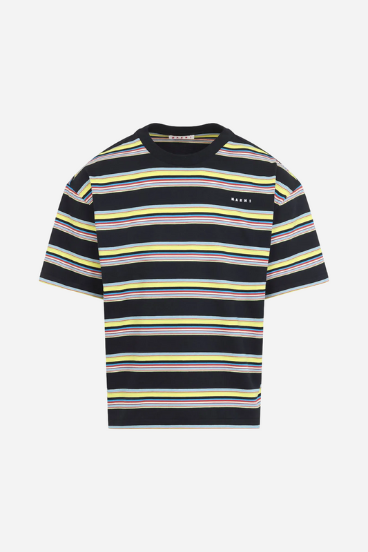 Striped Logo T-Shirt