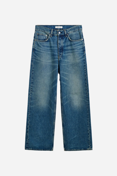 Relaxed Boot Dark Blue Vintage