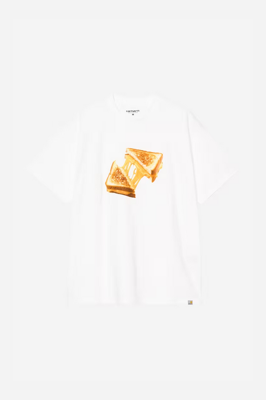 S/S Cheese Toast T-Shirt White