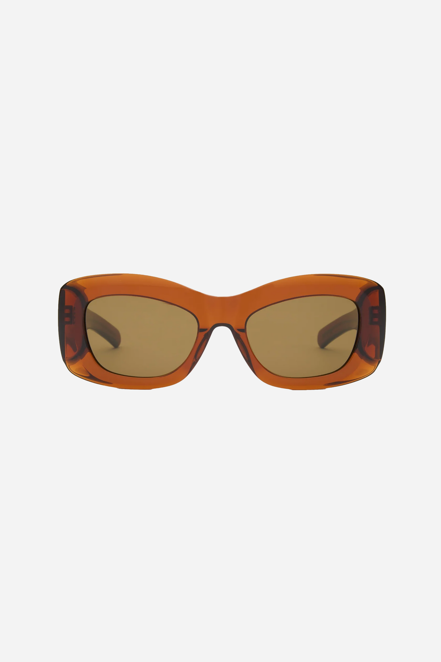 Flatlist x Freja Wewer Poppy Crystal Brown/Solid Brown Lens