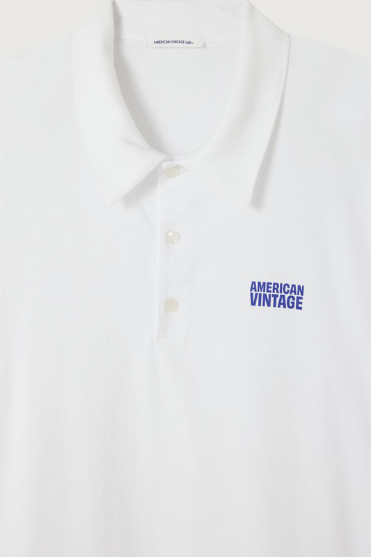 Gixy Polo Long Sleeve T-Shirt White
