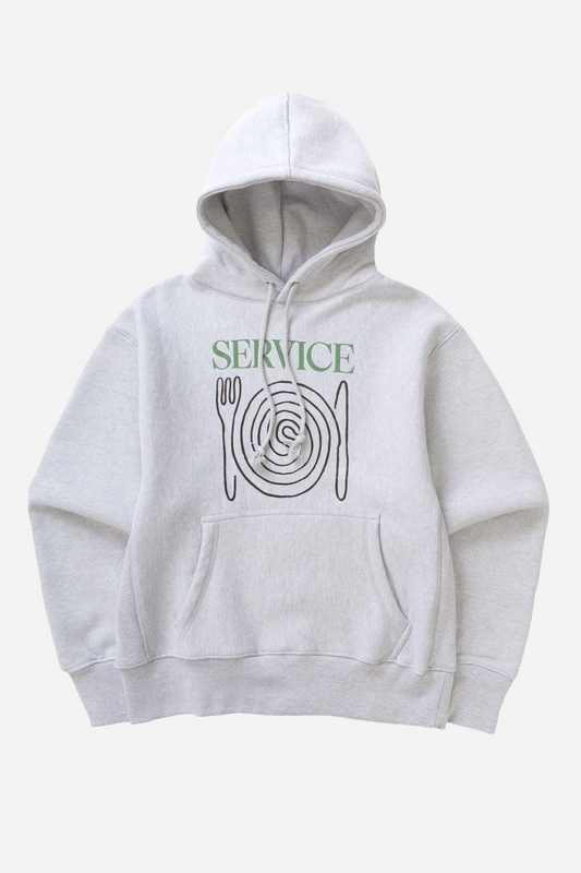 Spiral Hoodie Heather Grey