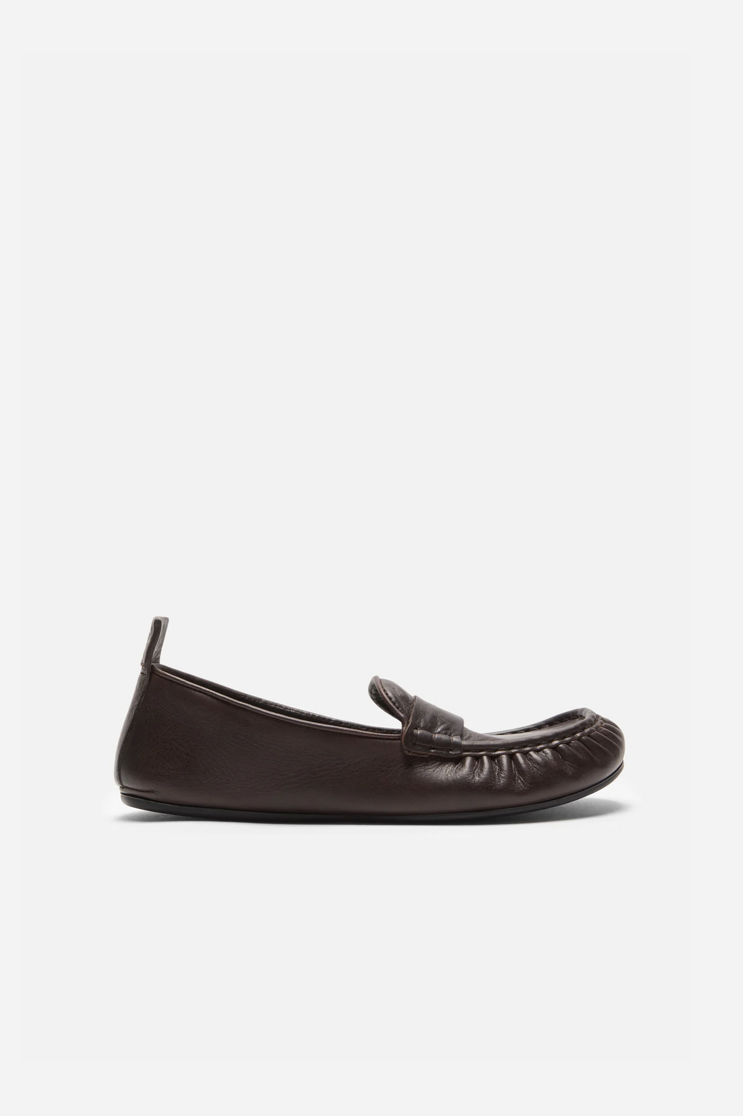 Leather Loafers Dark Brown
