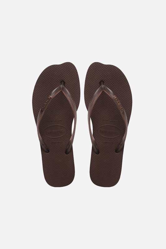 Slim Split Dark Brown