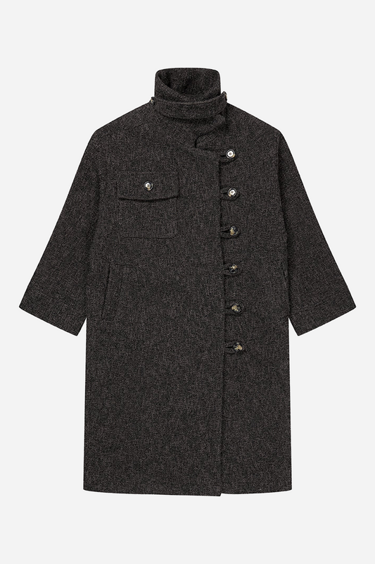 Betty Boucle Wool Coat