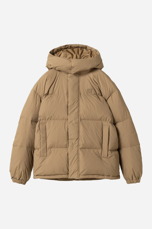 Dyngja Down Jacket Brown Birch Bolete