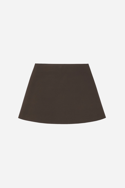 Lay3 Mini Skirt Cocoa Brown
