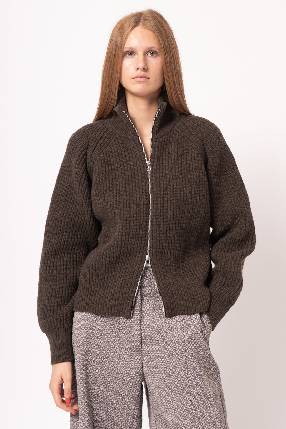 Bruno Zip Cardigan