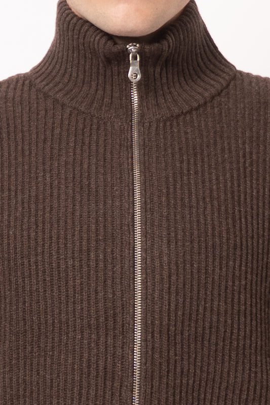 Shrunk Full Zip Bistre