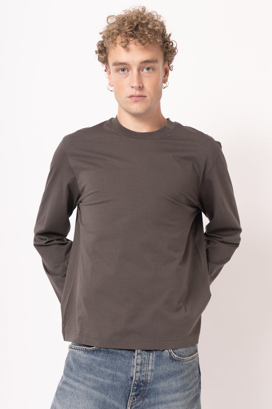 Seam L/S Tee Grey